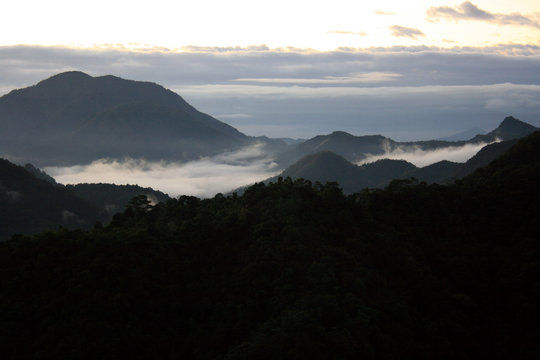 Morgengrauen in Banaue