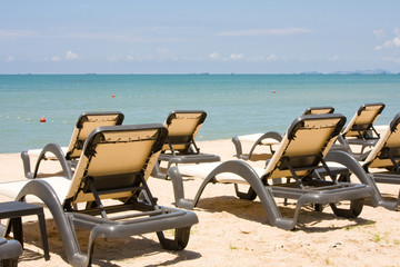 Beach on a sunny day. Thailand.