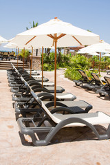 Beach on a sunny day. Thailand.