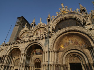 Fototapeta na wymiar Catedral de San Marcos en Venecia