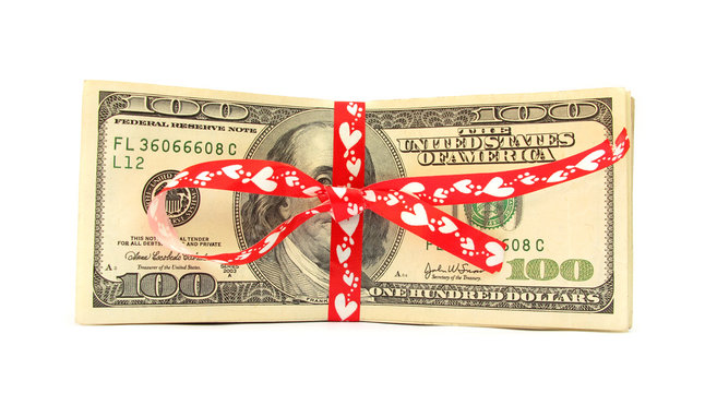 American dollars for gift