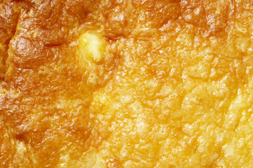 Cheese pudding background