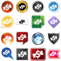 Cash Icon Set
