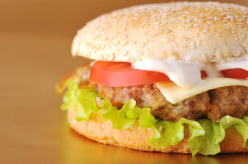 sandwich with  cutlet