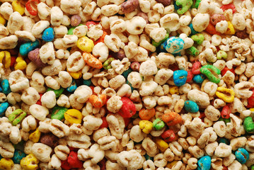 expanded wheat grains