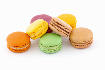 tas de macarons