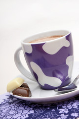 tasse heisse schokolade