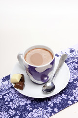 tasse heisse schokolade