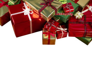 Obraz premium Colorful Christmas presents