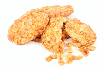 Biscuits with peanuts