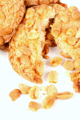 Biscuits with peanuts
