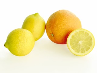 lemons and orange