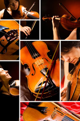 Musician playing violin © Christophe Fouquin