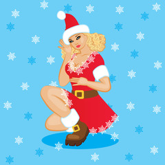 Girl Santa Claus