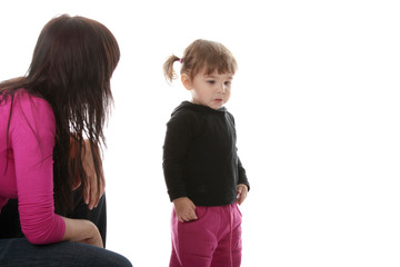 Portrait of a 2 year old girl