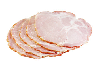 fresh ham slices