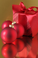 Christmas decorations and gift
