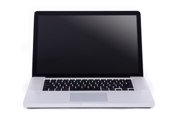 Opened laptop