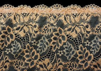 Decorative lace with pattern