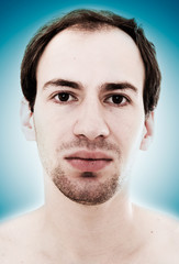 Obraz premium crazy man