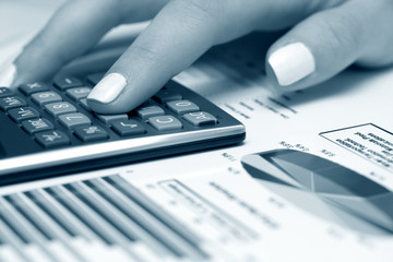 Fototapeta premium Accounting.