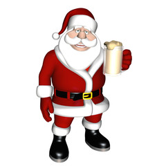 Santa Beer Toast