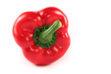 Red pepper isolated