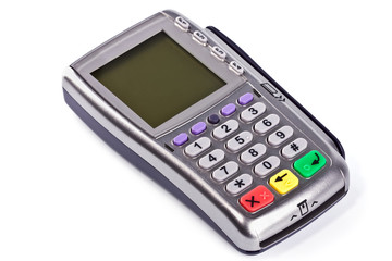 The payment terminal  for payment of purchases