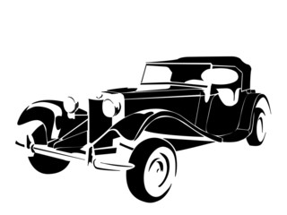 old vintage car