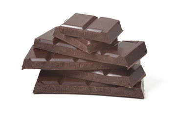 pieces of chocolate