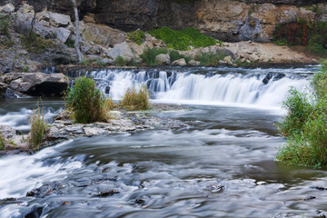 Beautiful River Rapids in Wisconsin.