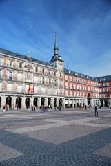 Foto op Plexiglas Sur la plaza Mayor de Madrid © Yvann K