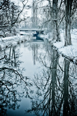 Die winterliche Alb in Karlsruhe