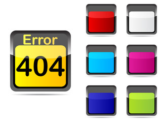 error web buttons different colors