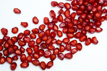 pomegranate's seeds