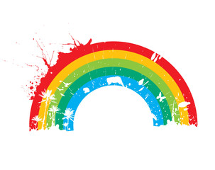abstract rainbow background