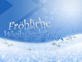 Fröhliche Weihnachten - Merry Christmas