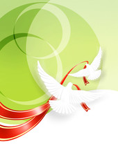 Obraz premium abstract artistic pigeon wallpaper