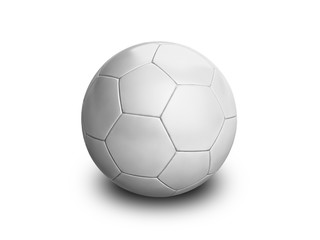 Soccer Football blank white