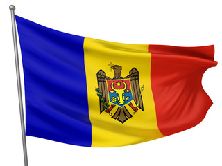 Moldova National Flag