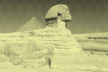 sphinx carte ancienne