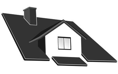 House ruff vector illustration