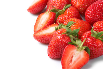 Fresh and tasty strawberries