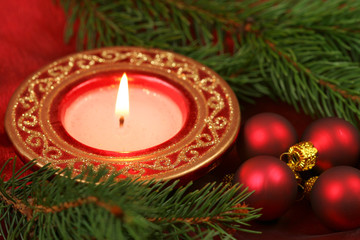 Christmas table decoration