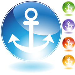 Anchor Crystal Icon
