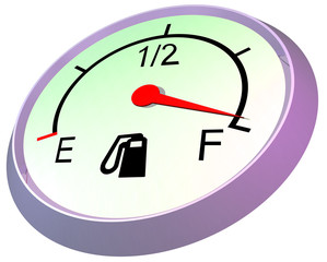 Fuel gauge - full