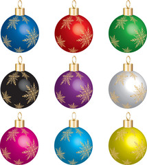 Christmas Ornament Set 1