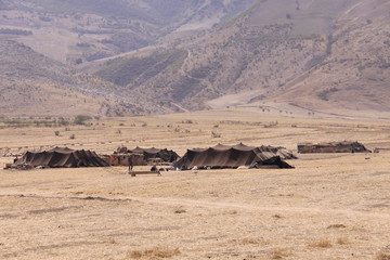 Nomadenzelte im Nordosten Irans