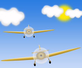 Two Aeroplanes