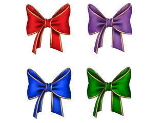 Four different bows